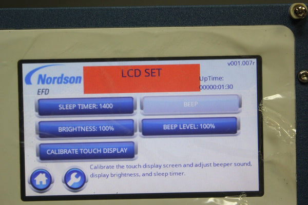 NORDSON EFD 7361217 PICO TOUCH CONTROLLER & 7361283 PICO PULSE DISPENSING VALVE