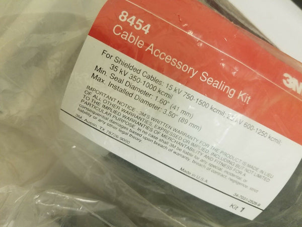 3M 8454 cable cold shrink accessory kits Plus 8428-12 Connector Insulator