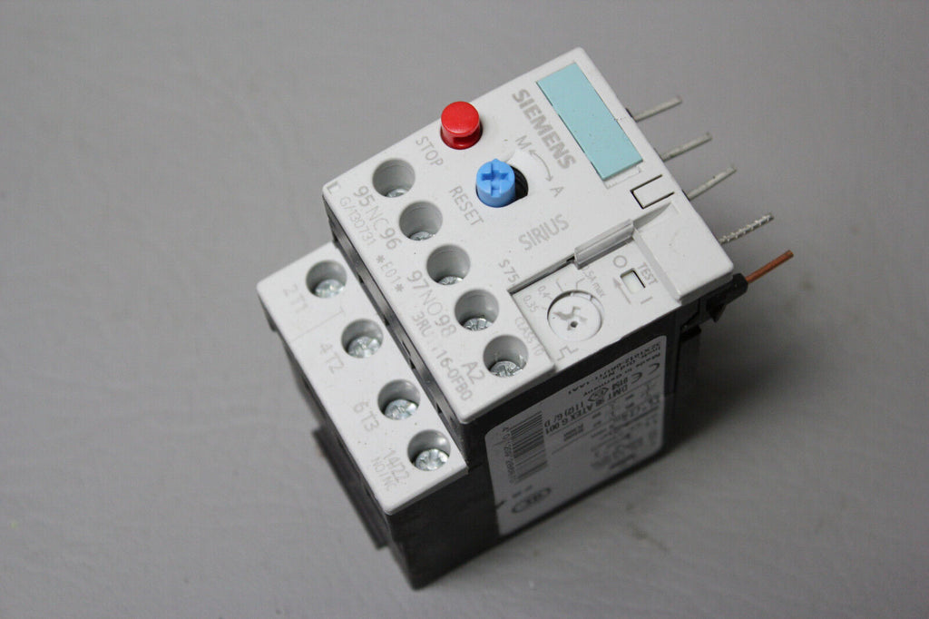 UNUSED SIEMENS OVERLOAD RELAY 3RU1116-0FB0