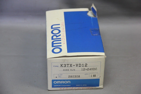 NEW OMRON DIGITAL PANEL METER K3TX-VD12