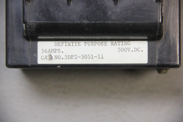 WARD LEONARD DEFINITE PURPOSE CONTACTOR 5DP2-5051-11