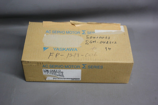 NEW YASKAWA AC SERVO MOTOR  SGM-04A312