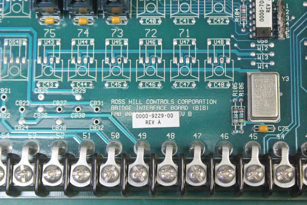 UNUSED ROSS HILL BRIDGE INTERFACE BOARD 0000-9229-00