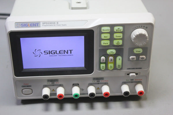 UNUSED SIGLENT PROGRAMMABLE DC POWER SUPPLY  SPD3303X-E