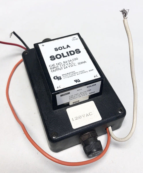 Sola Solids 84-24-050 Power Supply 