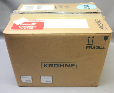 NEW KROHNE OPTIFLUX 6300 1/2" FLOW SENSOR AND SIGNAL CONVERTER