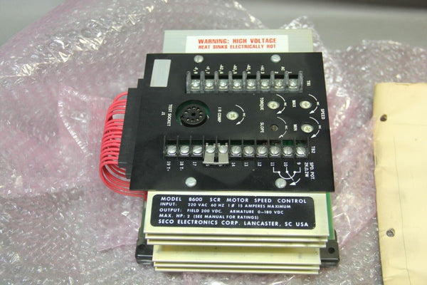 NEW SECO SCR MOTOR SPEED CONTROLLER MODEL 8600