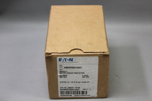 NEW EATON MOTOR CIRCUIT PROTECTOR HMCP030H1CA01