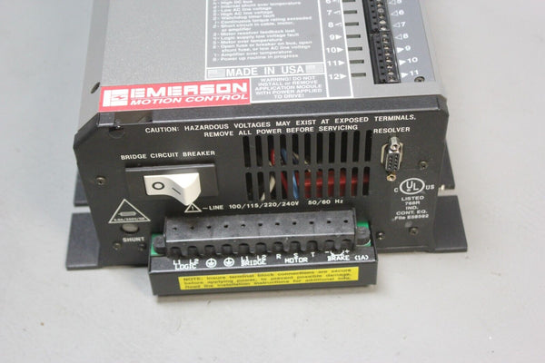 EMERSON POSITIONING SERVO DRIVE  P/N: FX-208