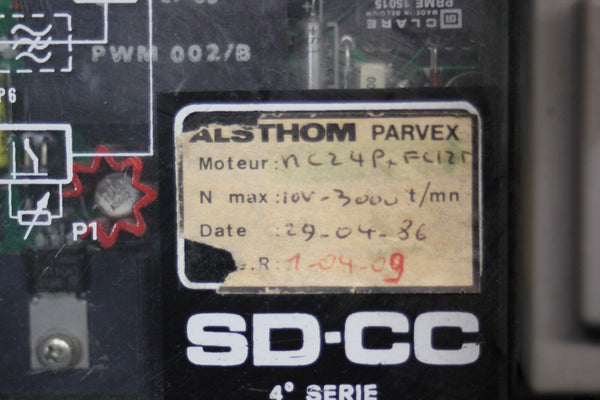 ALSTHOM PARVEX SERVO DRIVE SD-CC 140