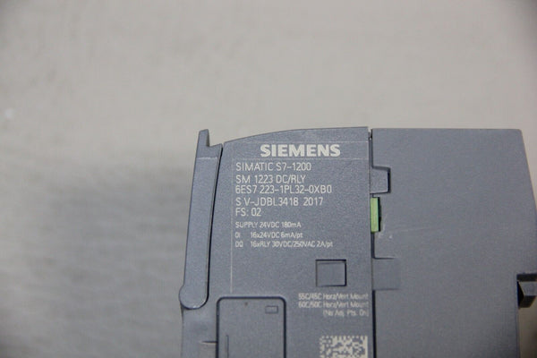 SIEMENS SIMATIC S7-1200 PLC MODULE 6ES7 223-1PL32-0XB0