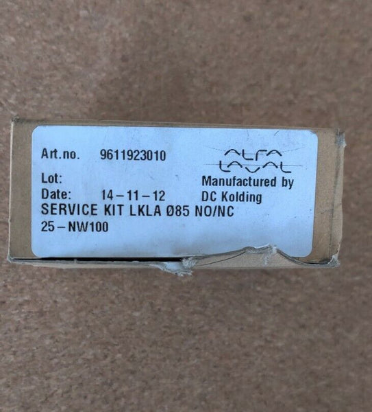 Alfa Laval 9611923010 Actuator Service Kit LKLA NEW