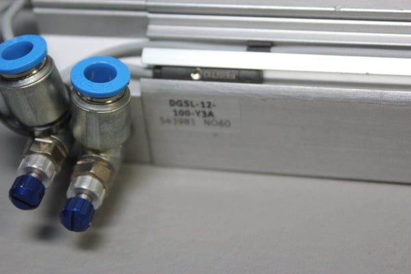 FESTO  GUIDED CYLINDER PNEUMATIC MINI SLIDE  DGSL-12-100-Y3A