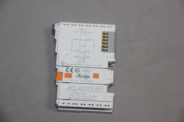 BECKHOFF ANALOG OUTPUT MODULE KL4032