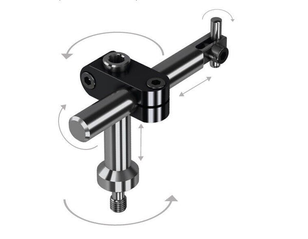 NEW CHICK CNC VISE WORKSTOP (FOUNDATION)   6" ARM X 4" STOP 5WS