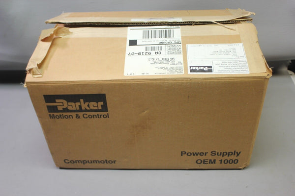 NEW PARKER COMPUMOTOR POWER SUPPLY OEM1000