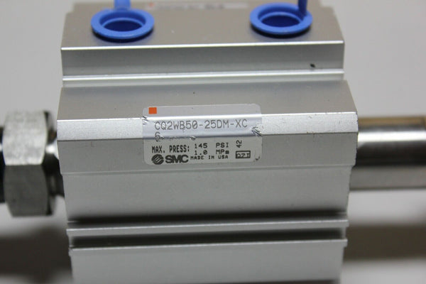 SMC CQ2WB50-25DM-XC Pneumatic Compact Cylinder 145 PSI 