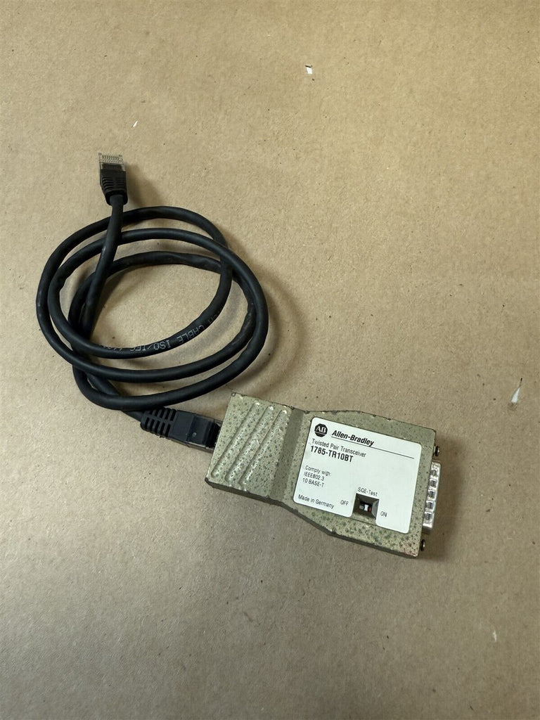 ALLEN BRADLEY TWISTED PAIR TRANSCEIVER 1785-TR10BT