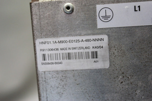 REXROTH INDRADRIVE MAINS FILTER HNF01.1A-M900-E0125-A-480-NNNN