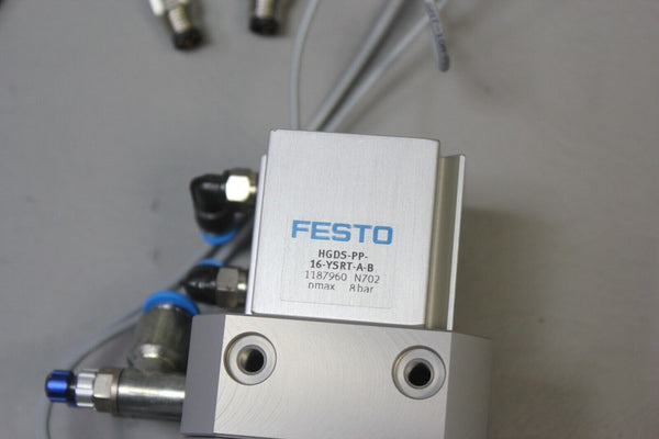 UNUSED FESTO SWIVEL PARALLEL GRIPPER WITH SENSORS HGDS-PP-16-YSRT-A-8