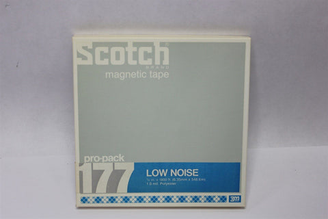 VINTAGE UNUSED 3M SCOTCH PRO-PACK 177 MAGNETIC TAPE REEL TO REEL 177-1/4-1800