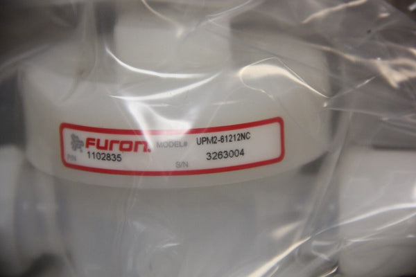 NEW ST. GOBAIN FURON HIGH PURITY DIAPHRAGM VALVE UPM2-61212NC