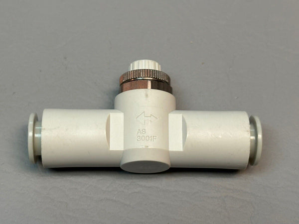 1- New SMC AS3001F-10 Speed  Control Valve AS3001F10