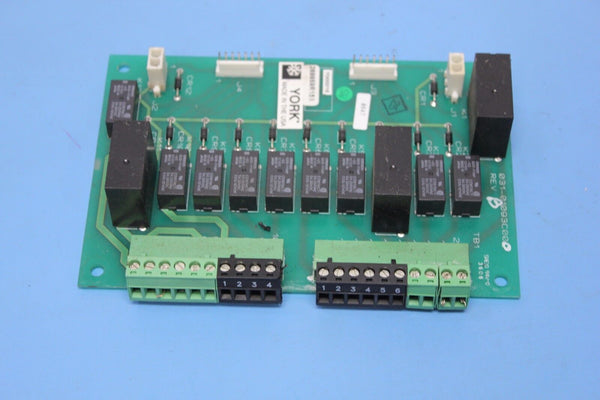 York Chiller Circuit Board 031-01093C000 Rev. B