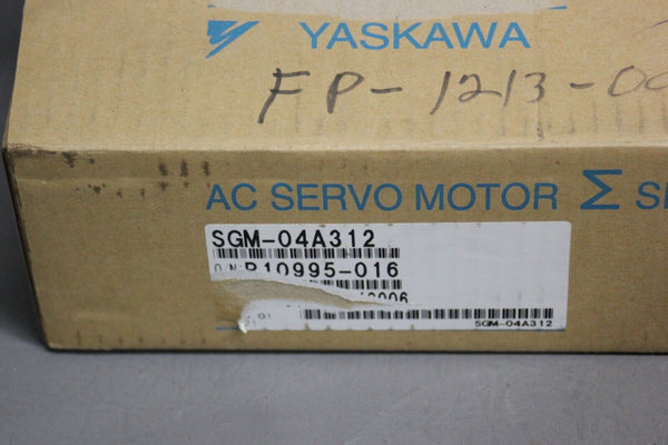 NEW YASKAWA AC SERVO MOTOR  SGM-04A312