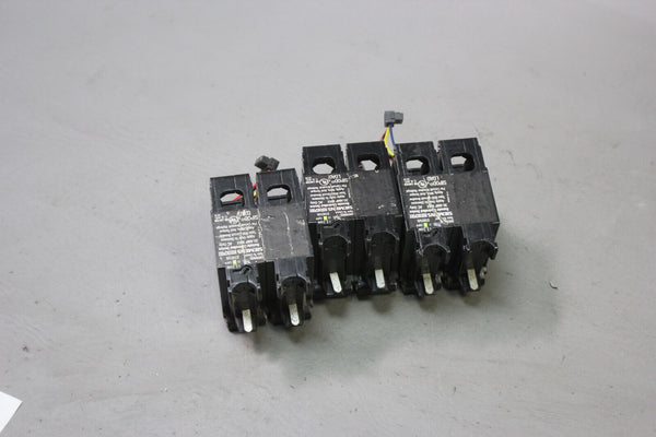 3 UNUSED SIEMENS 20A REMOTE CONTROLLED CIRCUIT BREAKER DEVICE BQD20CP0D2 S1P0D