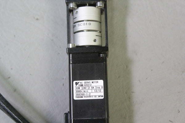 REXROTH PRECISION LINEAR ACTUATOR MODULE & YASKAWA SERVO MOTOR PSK40 SGMM-A3S312