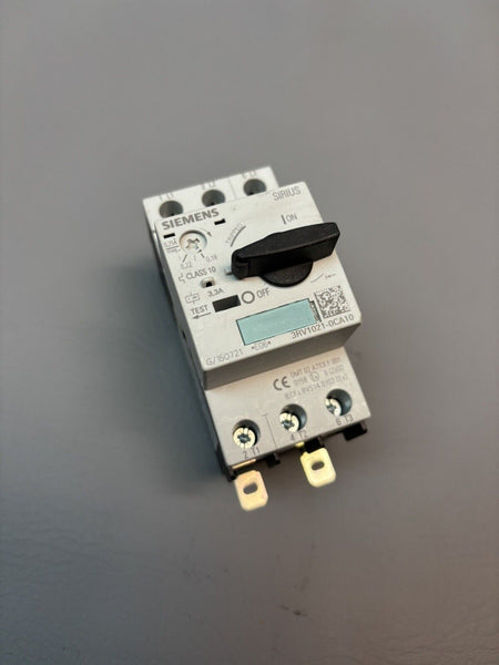 Siemens 3RV1021-0CA10 Motor Protection Circuit Breaker