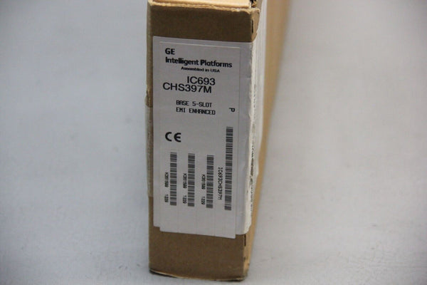 NEW GE FANUC PLC ENHANCED 5 SLOT BASE IC693CHS397M FACTORY SEALED