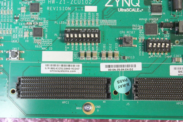 XILINX ZYNQ ULTRASCALE + MPSoC HW-Z1-ZCU102 EVALUATION KIT