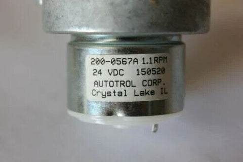 New Autotrol Gear Motor Gearmotor 24VDC 1.1RPM