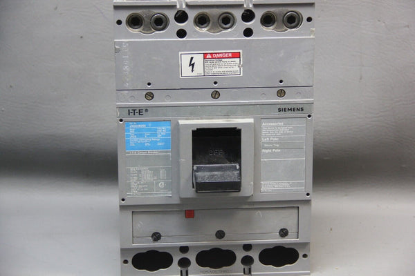 SIEMENS ITE 350A 3 POLE CIRCUIT BREAKER WITH SHUNT TRIP JXD23B350 S01JLD6