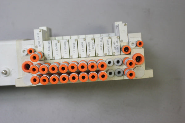 SMC SOLENOID VALVE MANIFOLD WITH ETHERNET MODULES