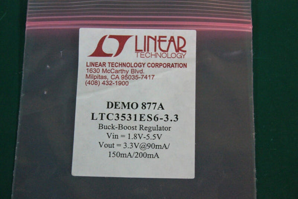 Linear Technology Board Demo for LTC3531ES6-3.3