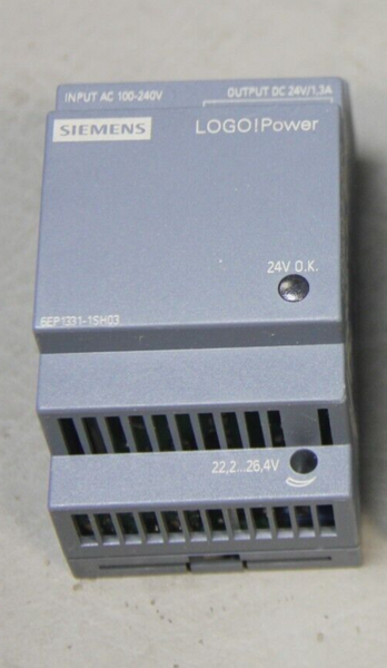 UNUSED SIEMENS LOGO! POWER SUPPLY 6EP1331-1SH03