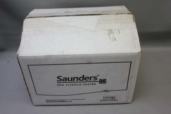 NEW SAUNDERS 1/2" 3 WAY SANITARY DIAPHRAGM VALVE WITH I-VUE ACTUATOR BPE