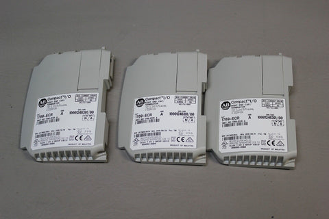 3 ALLEN BRADLEY PLC END CAP TERMINATORS 1769-ECR SER. A