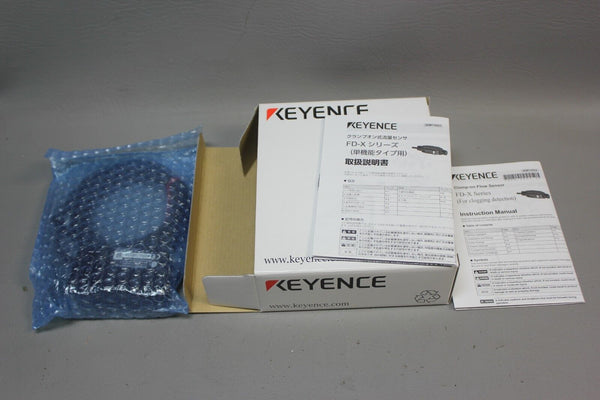 NEW KEYENCE CLAMP ON FLOW SENSOR FD-XA2E