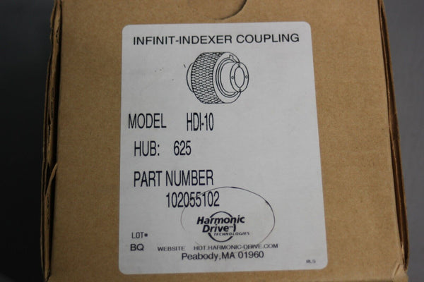 NEW HARMONIC DRIVE INFINIT-INDEXER COUPLING HDI-10