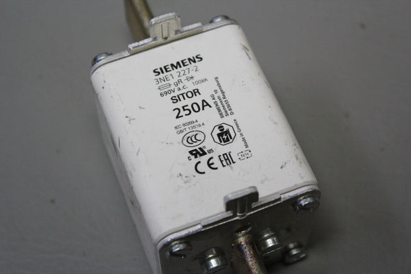 Siemens 3NE1 227-2 250A SITOR Fuse Link