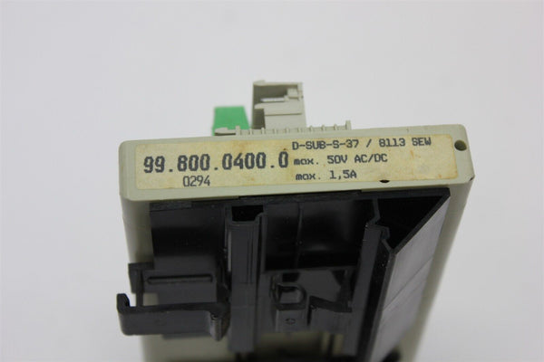 SIEMENS INTERFACE MODULE A1110211013 99.800.0400.0 D-SUB-S37