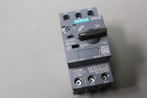 Siemens 3RV2021-4PA10 Circuit Breaker Motor Protector