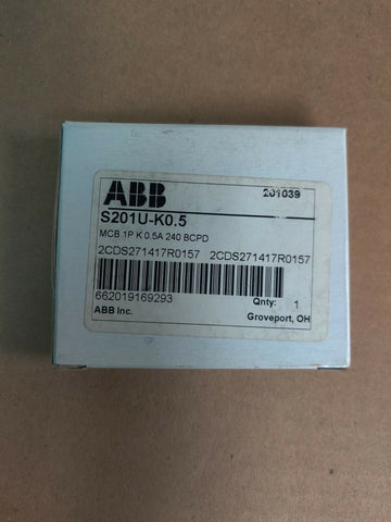 ABB S201U-K0.5 Mini Circuit Breaker New