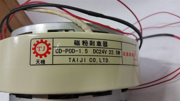 Tai Ji Magnetic Clutch Brake Motor 22.5w Cd-pod-1.5