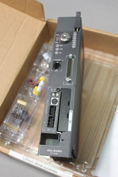 NEW ALLEN BRADLEY ETHERNET PLC-5 CONTROLLER 1785-L40E/F