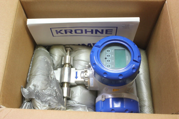 NEW KROHNE OPTIFLUX 6300 1/2" FLOW SENSOR & SIGNAL CONVERTER